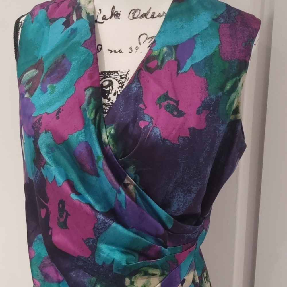 🌷💜🌹Lauren by Ralph Lauren Floral Dress - Picture 2 of 5